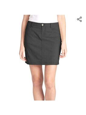 Eddie Bauer Horizon High Waisted Gray Skirt Hiking Gorpcore Shorts Skort Size 4
